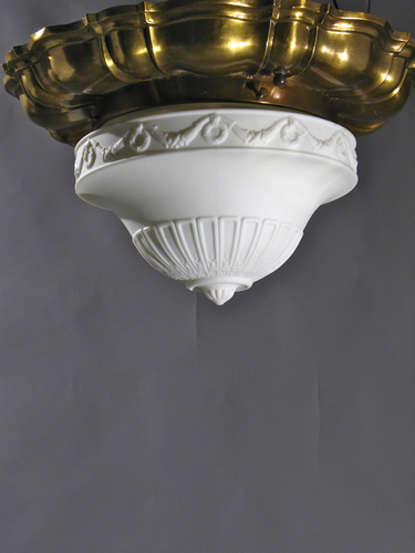 Sheffield Flush Fixture with Similar Designs in Shade